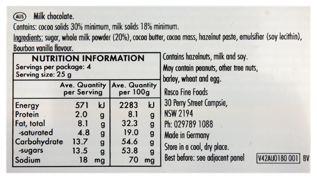 Picture of RITTER SPORT - ALPINE MILK CHOCOLATE