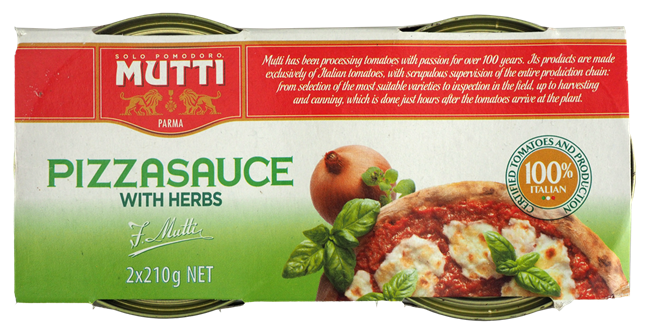 Picture of MUTTI PIZZA SAUCE TWIN PK