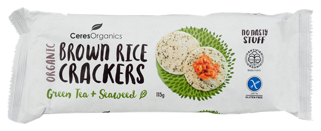 Picture of CERES BROWN RICE CRACKERS & SEAWEED