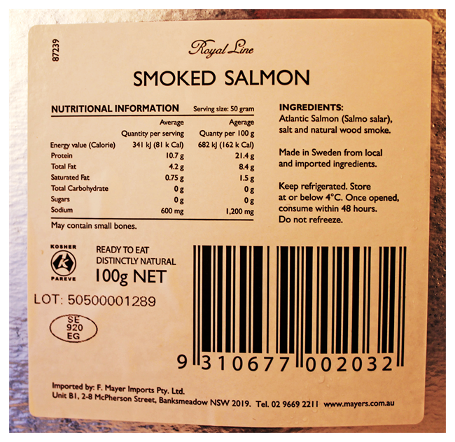 Picture of ROYAL SMOKED SALMON