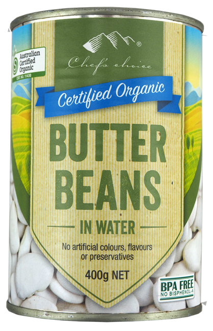 Picture of CHEFS ORGANIC BUTTER BEANS