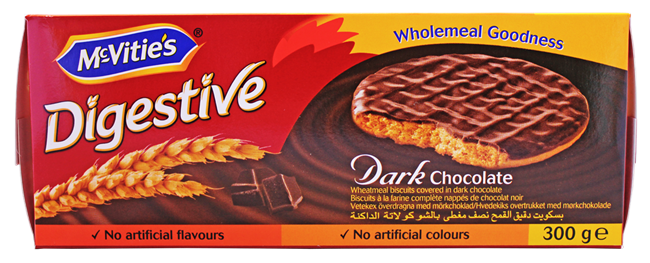 Picture of MCVITIES DARK CHOCOLATE DIGESTIVES