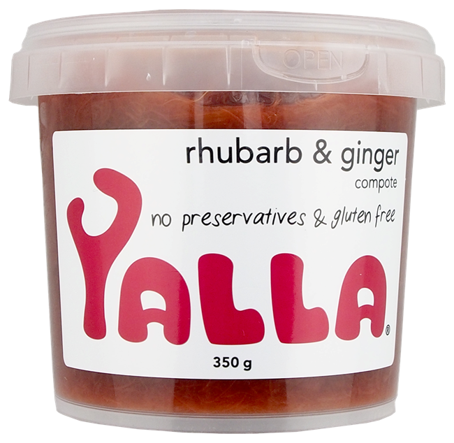 Picture of YALLA RHUBARB & GINGER COMPOTE