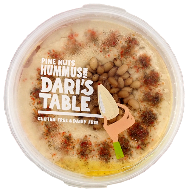 Picture of DARI'S TABLE PINE NUTS HUMMUS