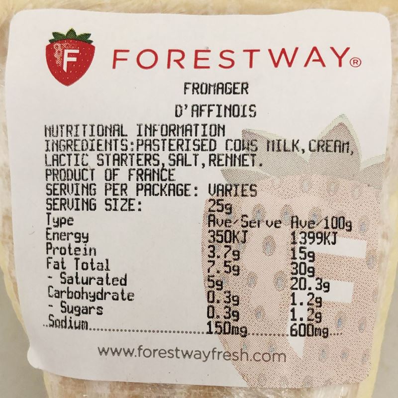 FROMAGER D AFFINOIS Forestway Fresh Online Store