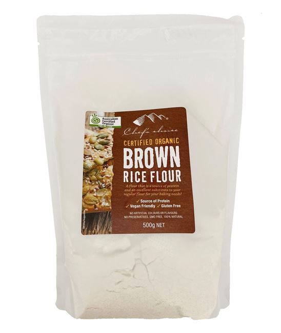 Picture of CHEFS ORGANIC BROWN RICE FLOUR 500g