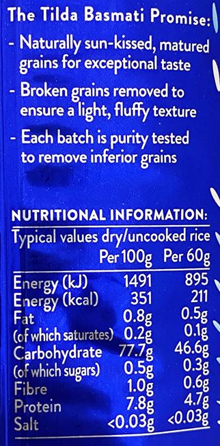 Picture of RICE - TILDA PURE BASMATI