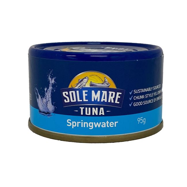 Picture of SOLE MARE TUNA IN SPRING WATER 95g