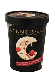 Picture of CONNOISSEUR ICE CREAM RASPBERRY & WHITE CHOCOLATE