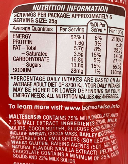 Picture of MALTESERS POUCH 140g