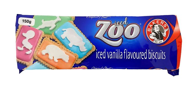 Picture of BAKERS ICED ZOO BISCUIT