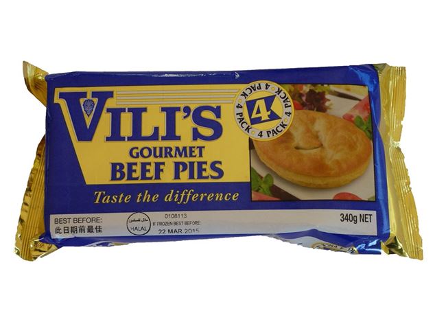 Picture of VILI BEEF PIES 4 PACK