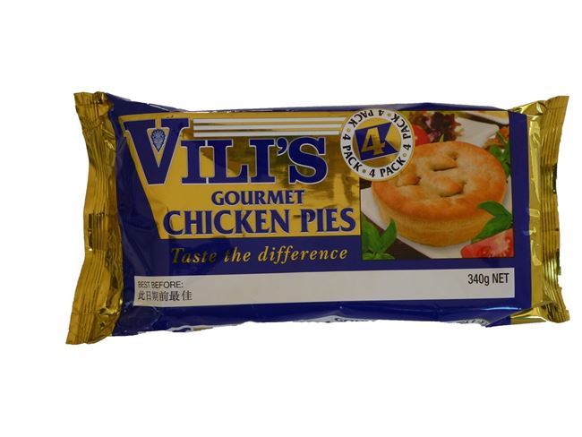 Picture of VILI CHICKEN PIES 4 PACK 