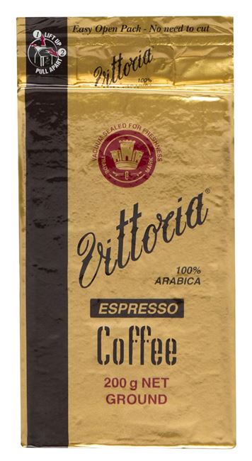 Picture of COFFEE - VITTORIA ESPRESSO GROUND 200G