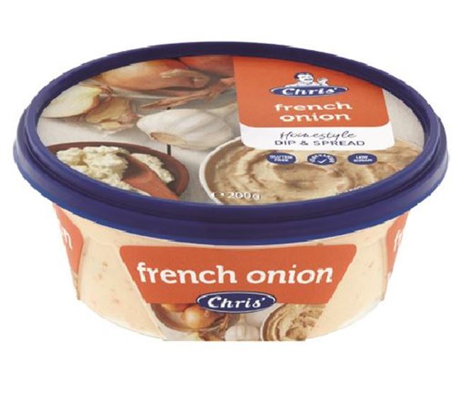 Picture of CHRIS DIP FRENCH ONION 200g