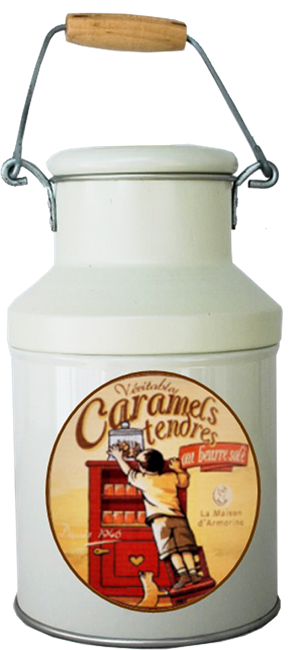 Picture of SALTED CARAMELS CHURN TIN 200G