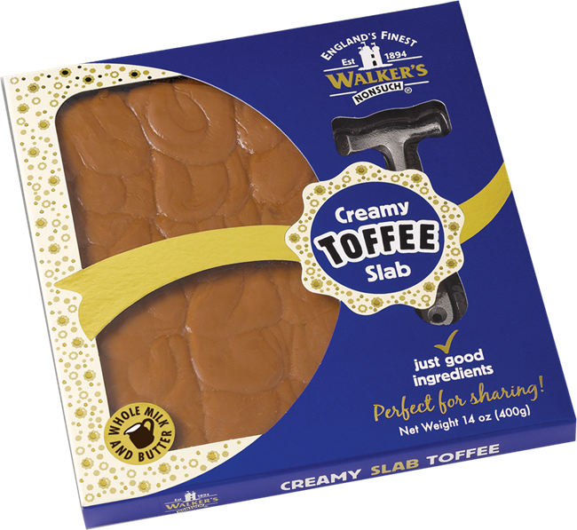 Picture of TRADITIONAL CREAMY TOFFEE SLAB 400G