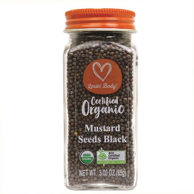 Picture of LB ORGANIC BLACK MUSTARD SEED 85G