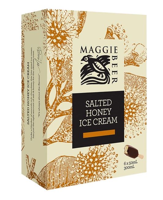 Picture of MAGGIE BEER SALTED HONEY ICE CREAM STICKS