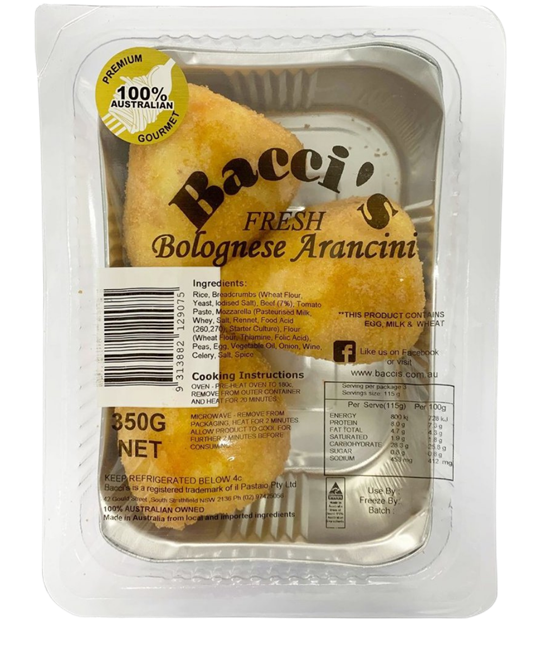 Picture of BACCI'S BOLOGNESE ARANCINI