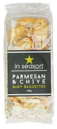 Picture of  IN SEASON PARMESAN & CHIVE BABY BAGUETTES 