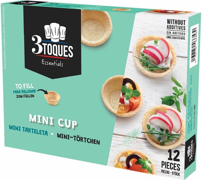 Picture of 3 TOQUES MINI TARTLETS 72G