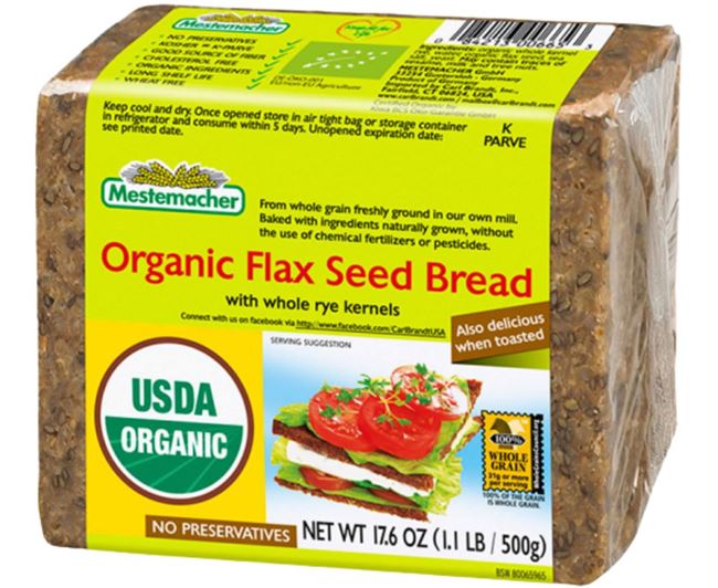 Picture of BREAD - MESTEMACHER ORGANIC FLAXSEED