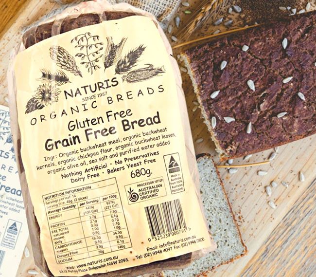 Picture of BREAD - NATURIS GRAIN FREE GLUTEN FREE