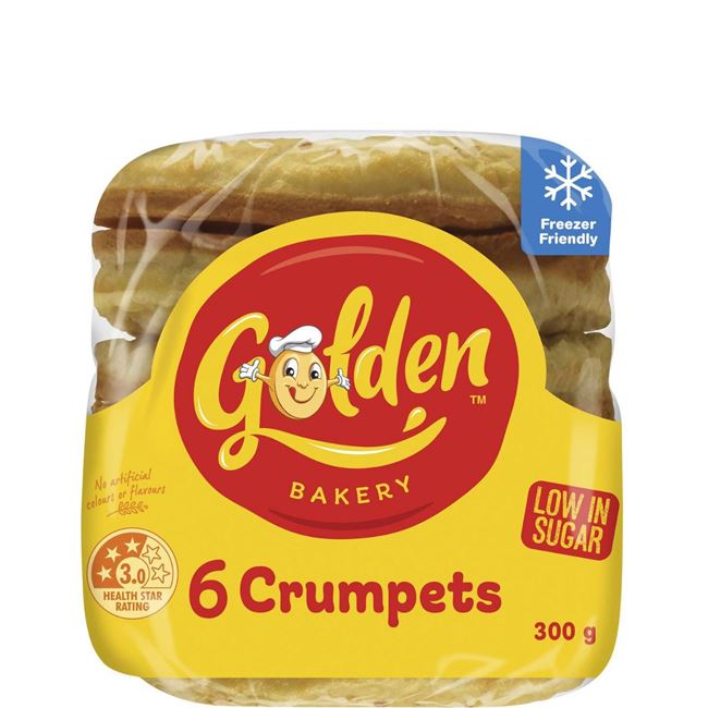 Picture of GOLDEN CRUMPETS