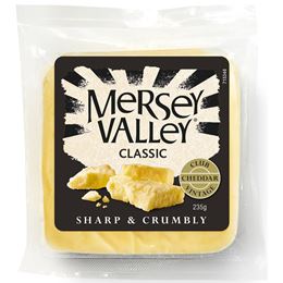 Picture of MERSEY VALLEY CLASSIC SHARP & CRUMBLY CHEDDAR 