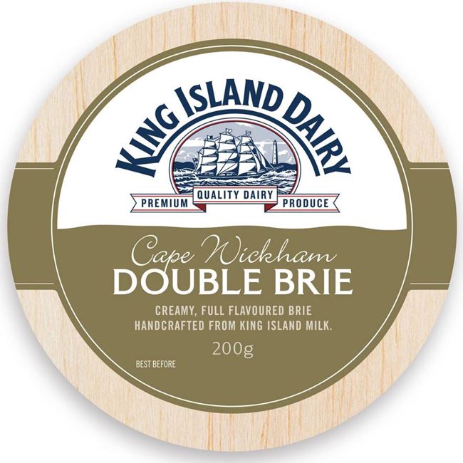 Picture of KING ISLAND CAPE WICKHAM DOUBLE BRIE