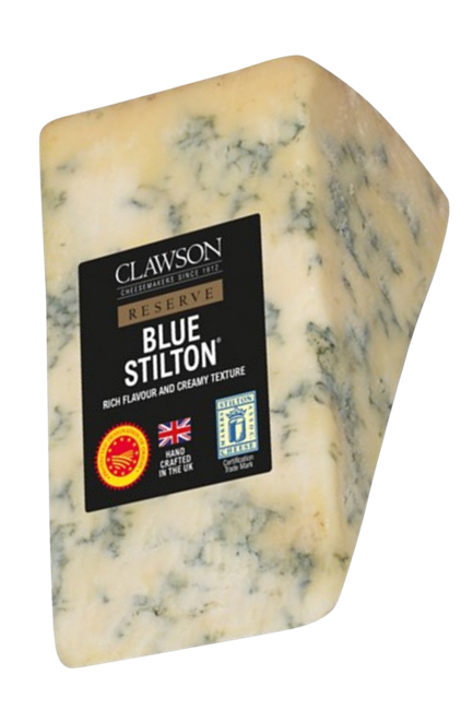 Picture of CLAWSON BLUE STILTON CHEESE 125g