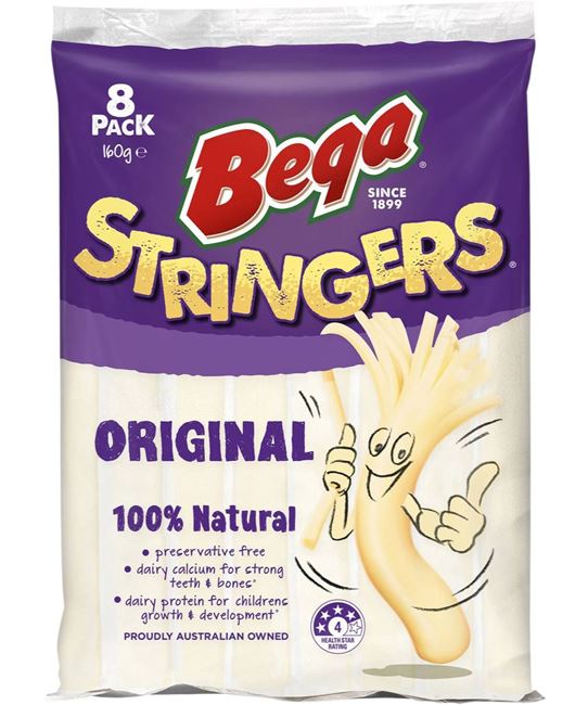 Picture of BEGA CHEESE STRINGERS - 8 PACK 