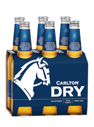 Picture of CARLTON DRY BOTTLES 6 PACK