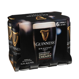 Picture of GUINNESS DRAUGHT CANS 6 PACK