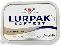 Picture of BUTTER - LURPAK SOFTEST SLIGHTLY SALTED SPREADABLE