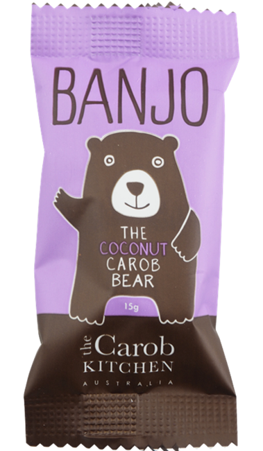 Picture of THE CAROB KITCHEN - BANJO BEAR COCONUT 15g