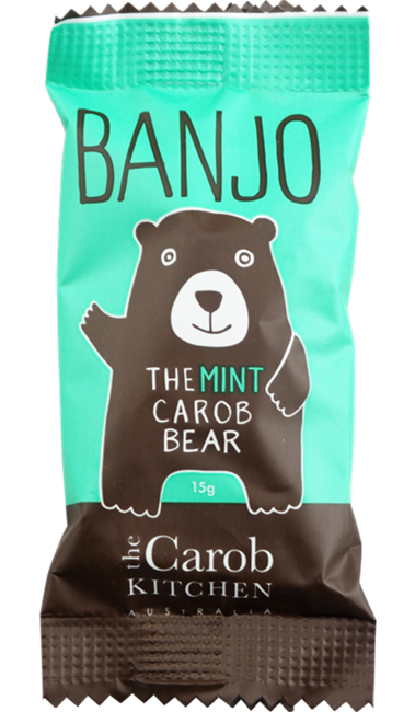 Picture of THE CAROB KITCHEN - BANJO BEAR MINT 15g