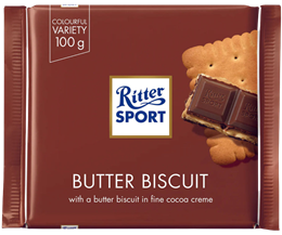 Picture of RITTER SPORT - BUTTER BISCUIT CHOCOLATE