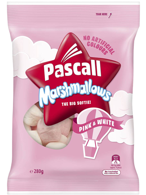 Picture of PASCALL MARSHMALLOWS - PINK & WHITE