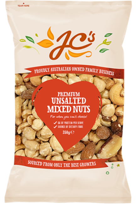 Picture of JC'S UNSALTED MIXED NUTS