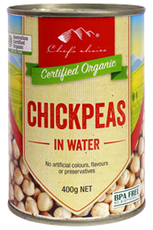 Picture of CHEF'S CHOICE ORGANIC CHICKPEAS