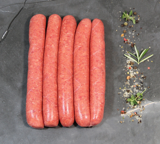 Picture of SAUSAGE - 100% PURE BEEF GF (5 PACK)