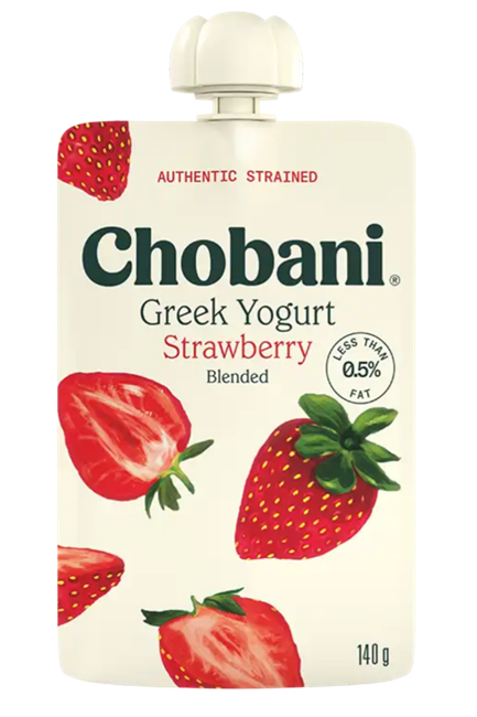 Picture of YOGHURT - CHOBANI STRAWBERRY POUCH