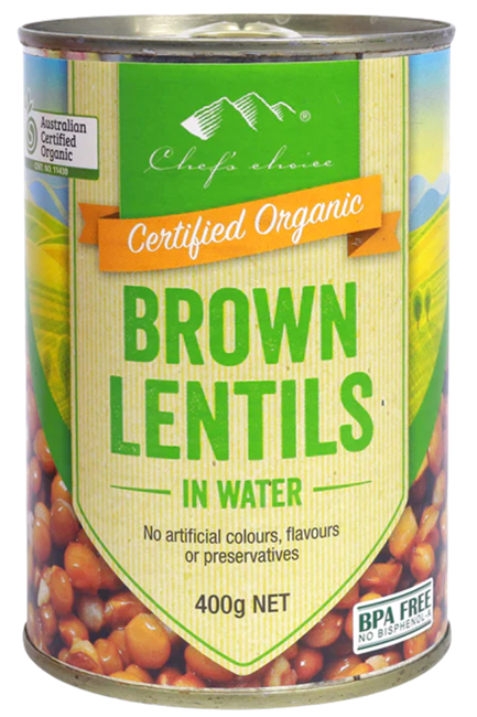 Picture of CHEF'S CHOICE ORGANIC BROWN LENTILS
