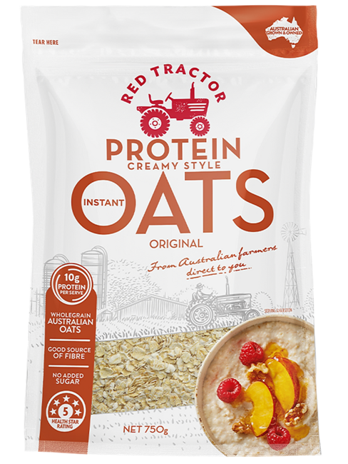 Picture of RED TRACTOR PROTEIN CREAMY OATS