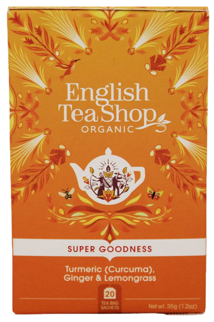 Picture of TEA - ENGLISH TEA SHOP TURMERIC, GINGER & LEMONGRASS