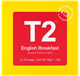 Picture of TEA - T2 ENGLISH BREAKFAST BAGS
