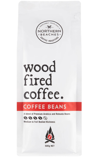 Picture of COFFEE - NORTHERN BEACHES WOODFIRED COFFEE BEANS 500g