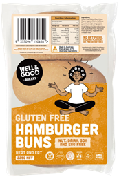 Picture of BREAD - WELL & GOOD GF HAMBURGER BUNS